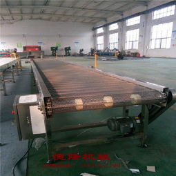 德隆工廠直銷 不銹鋼網帶傳送帶自動化輸送設備，食品專用解決方案